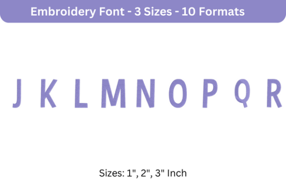 Bimbo Font Uppercase J to R Review for Business