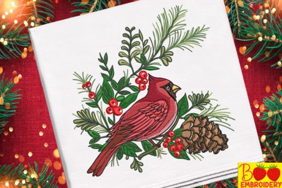 Christmas Red Cardinal on a Tree: A Designer's Review