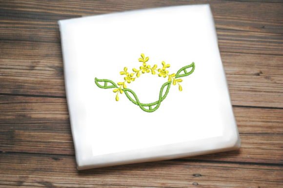 Decorative Green Yellow Flowers Design Review
