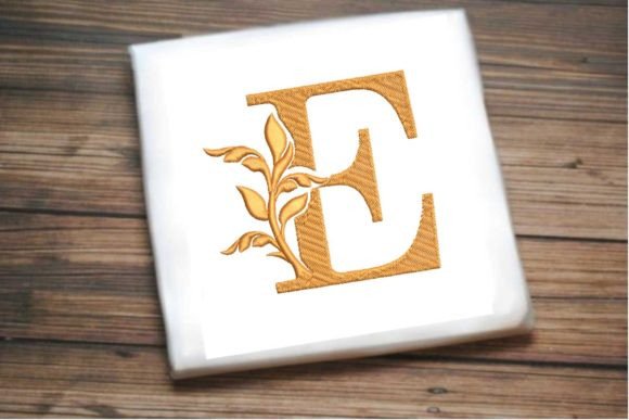 Letter E Beautiful Monogram: A Craft Fair Review