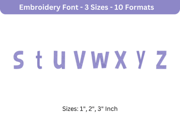 Review: Bimbo Font Lowercase S to Z for Etsy Shops